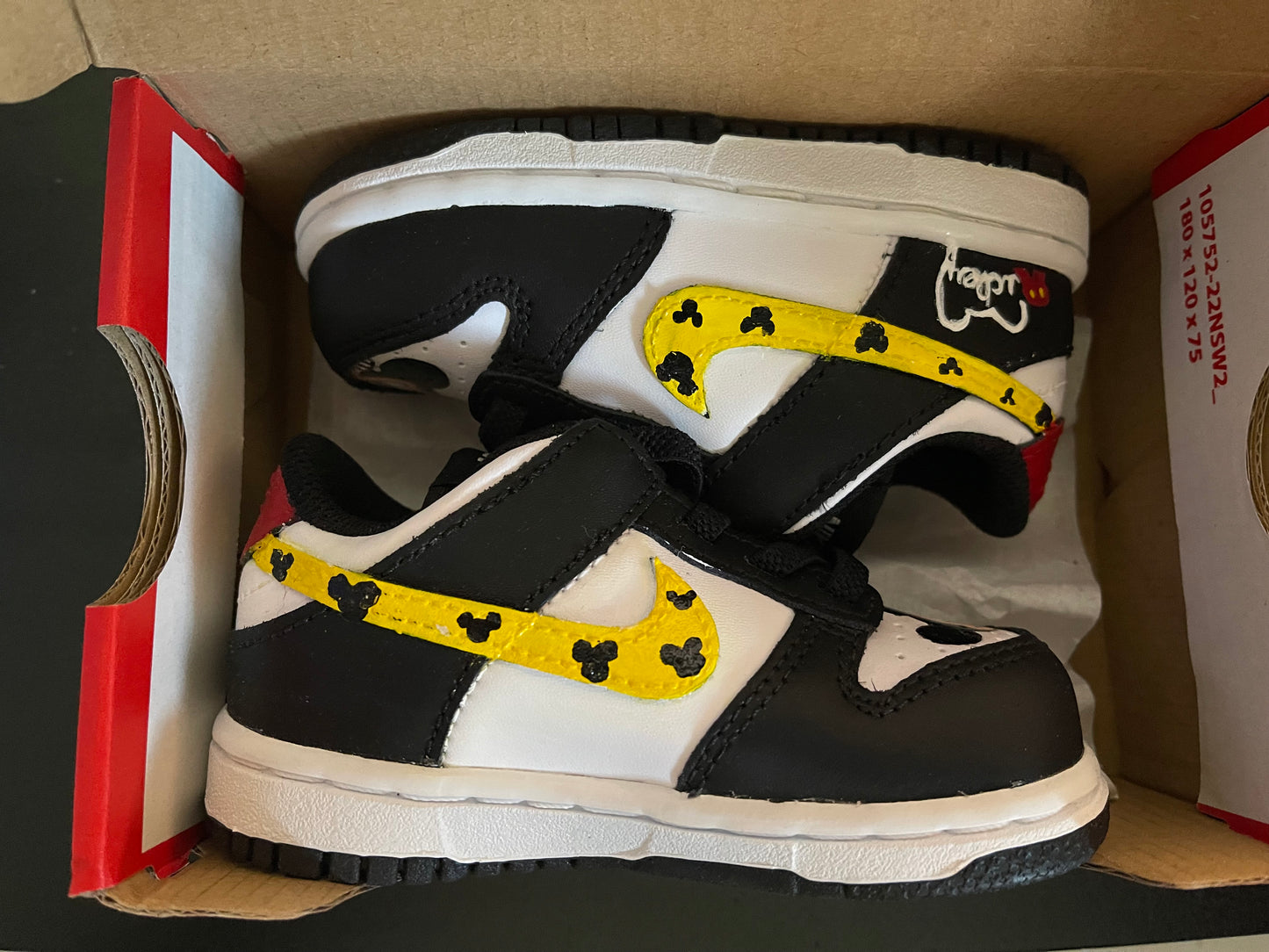 Toddler Mickey Mouse Air Force Ones