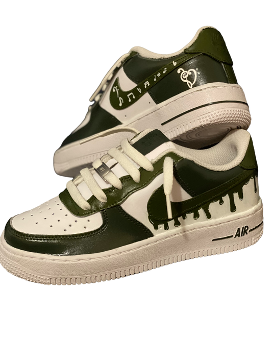 Customized Music Air Force Ones